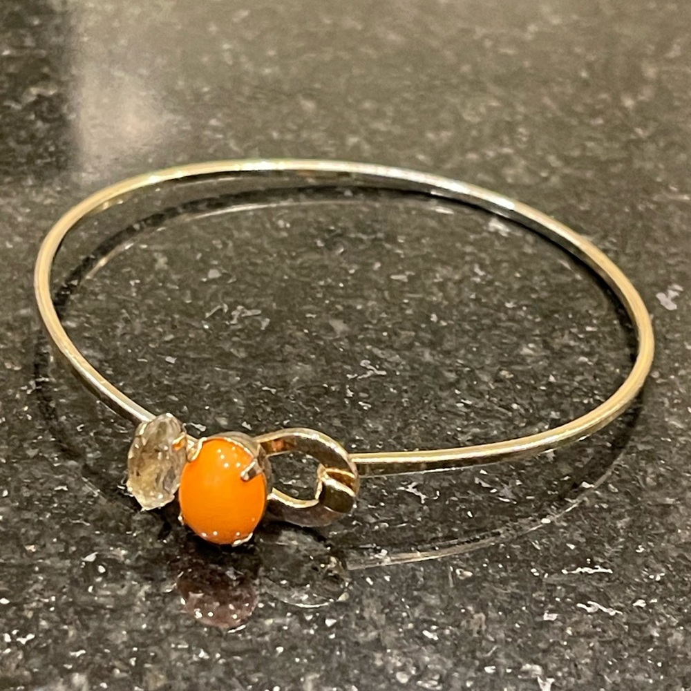 Anthropologie stone bangle
